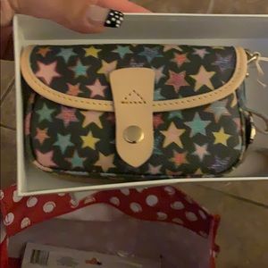 Dooney & Bourke flap wristlet